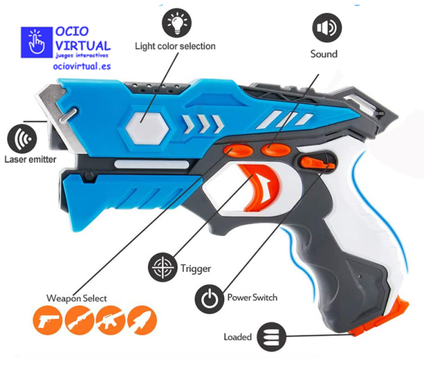 pistola laser