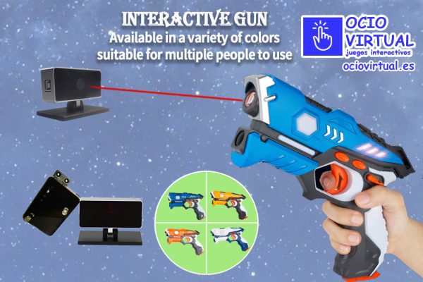 pistola laser para juegos virtuales