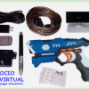 sistema interactivo con pistolas laser